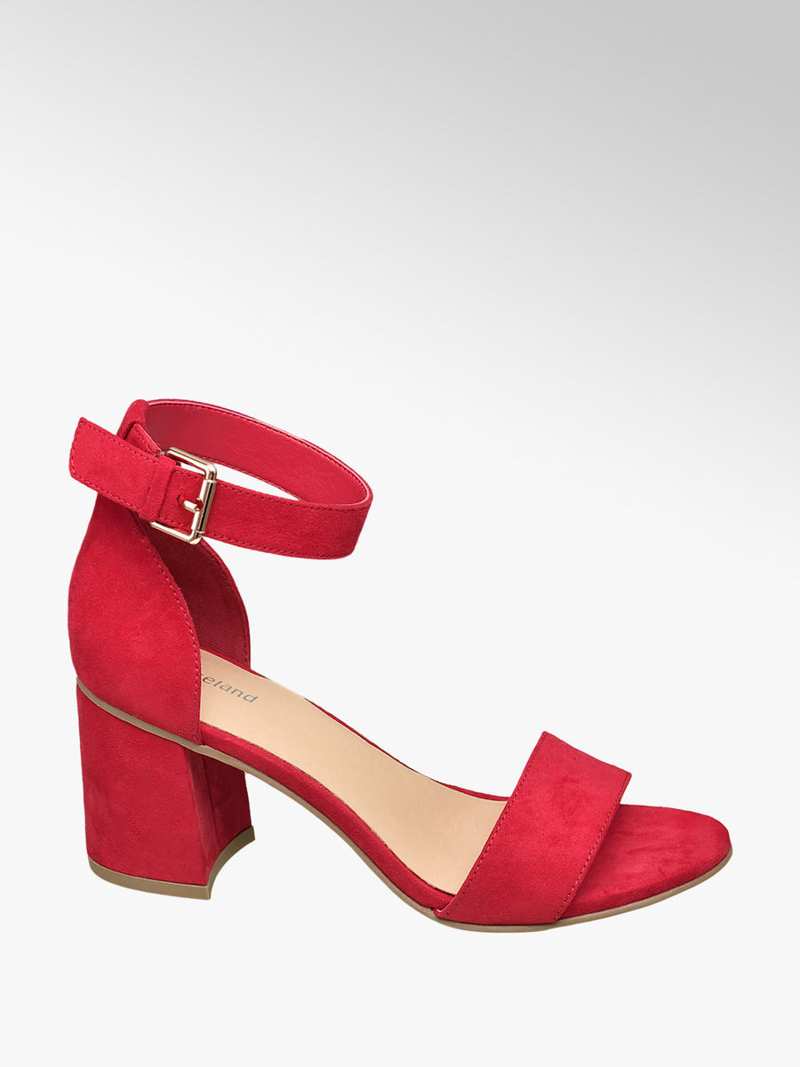 open toe tacco basso