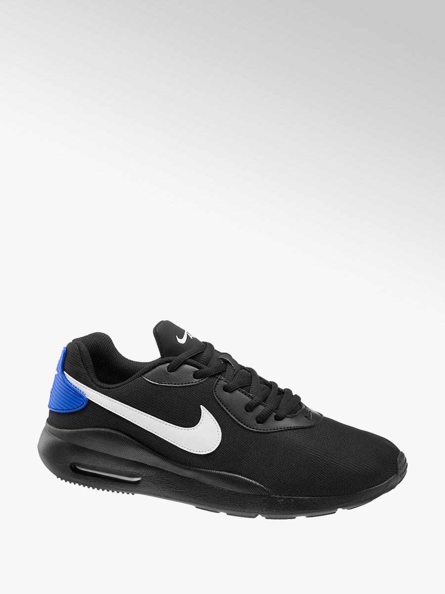 zwarte leren nike air max heren