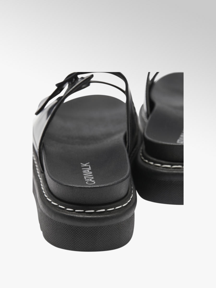 Pantofole uomo da casa in pelle marrone suola in gomma Mauri Moda IAO409