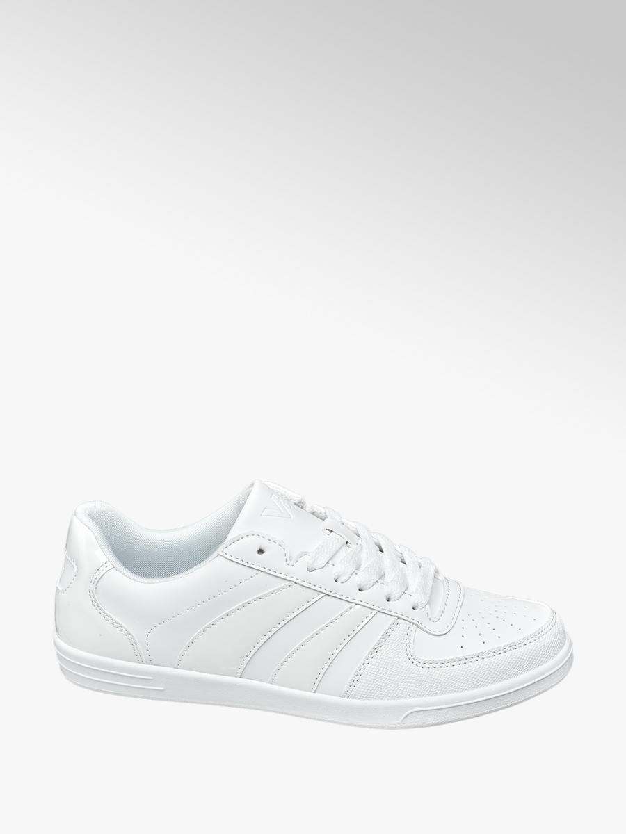 Deichmann ladies white trainers Clearance
