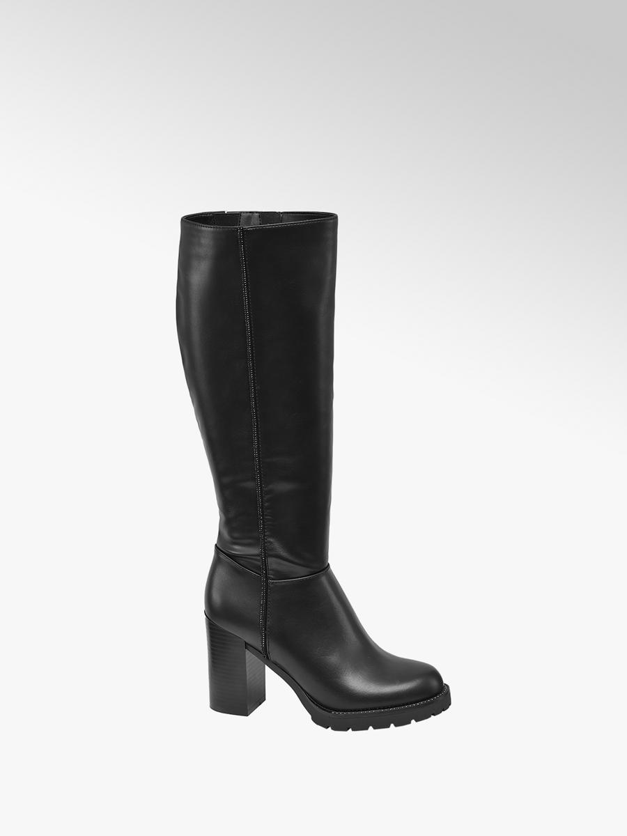 Zwarte laars blokhak Collecties Trends Long boots Zwarte laars blokhak Collecties Trends Long boots