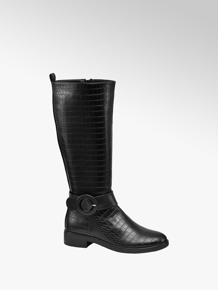 Stövel Reptil Look Dam Boots & Stövlar Stövlar Stövel Reptil Look Dam Boots & Stövlar Stövlar