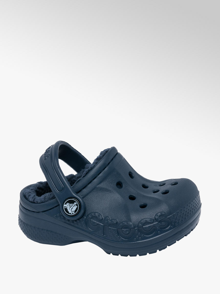 boys navy crocs