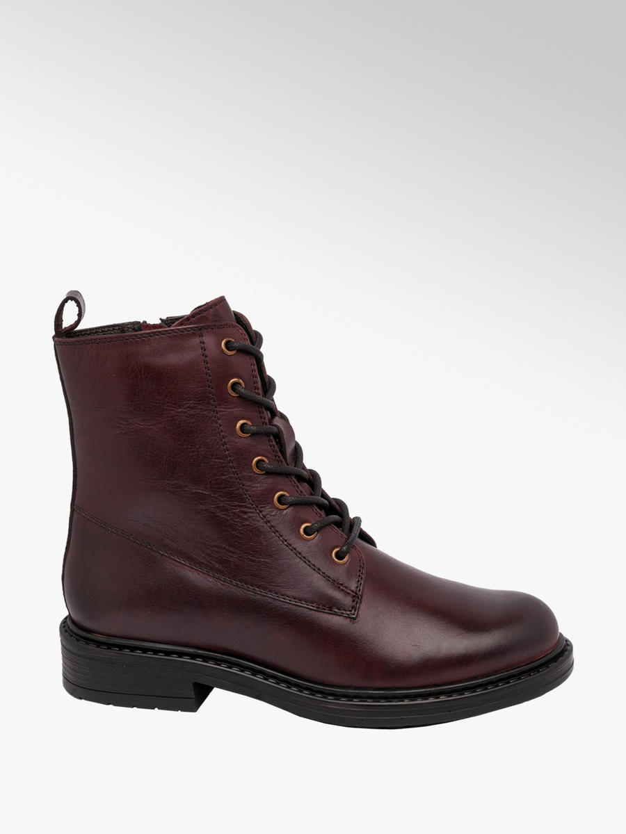 deichmann burgundy boots