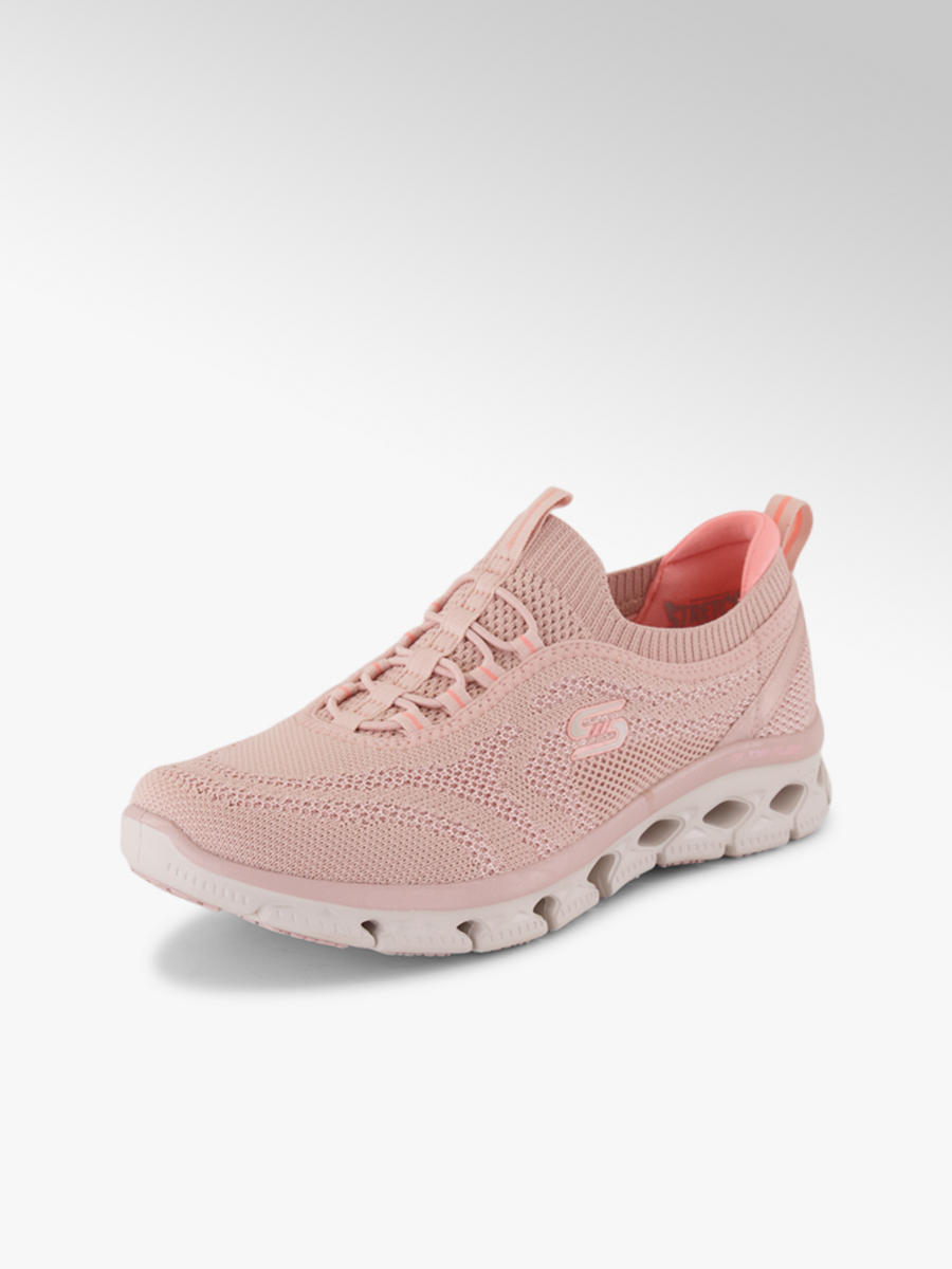 skechers damen slipper rosa