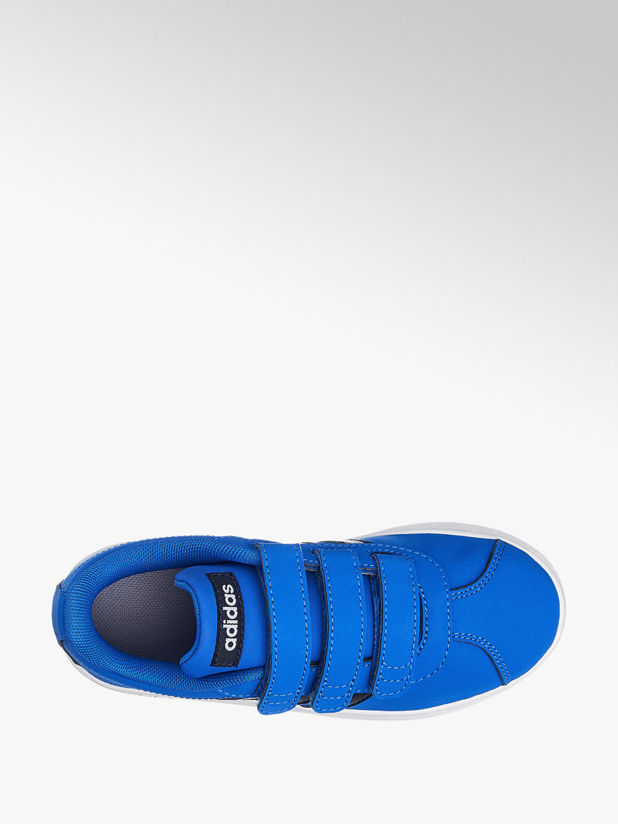 adidas vl court bleu