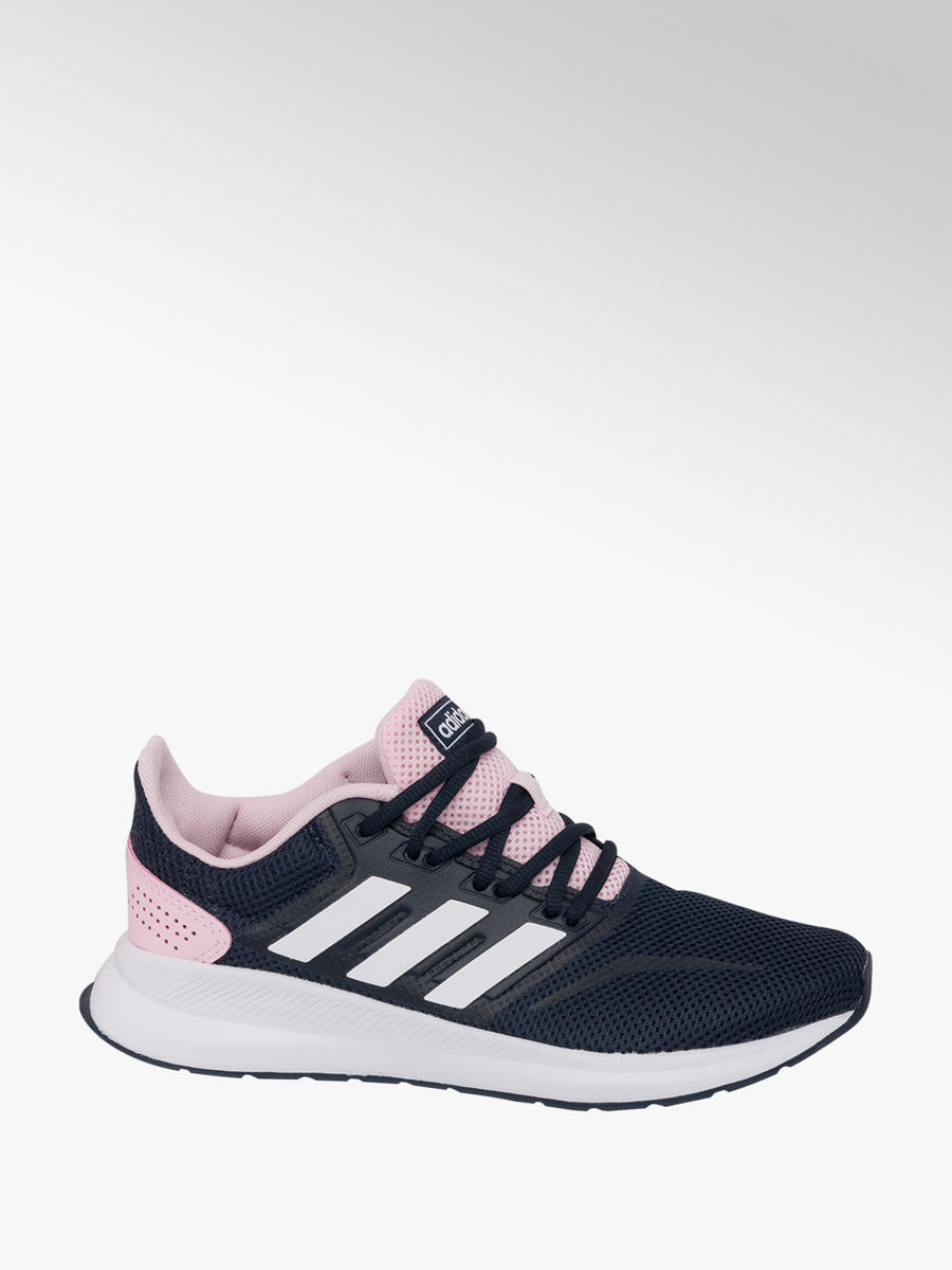 adidas navy and pink trainers