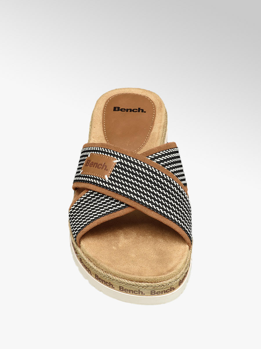 cross strap footbed sandals
