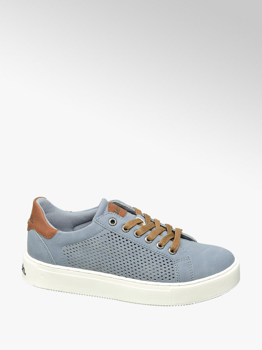 Bench Ladies Laser Lace-up Trainers 