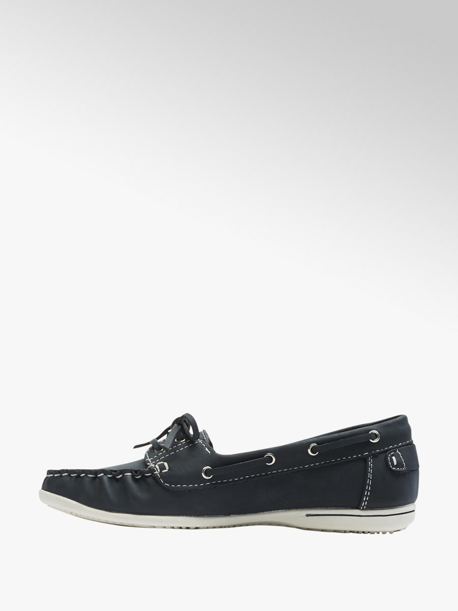 deichmann navy shoes