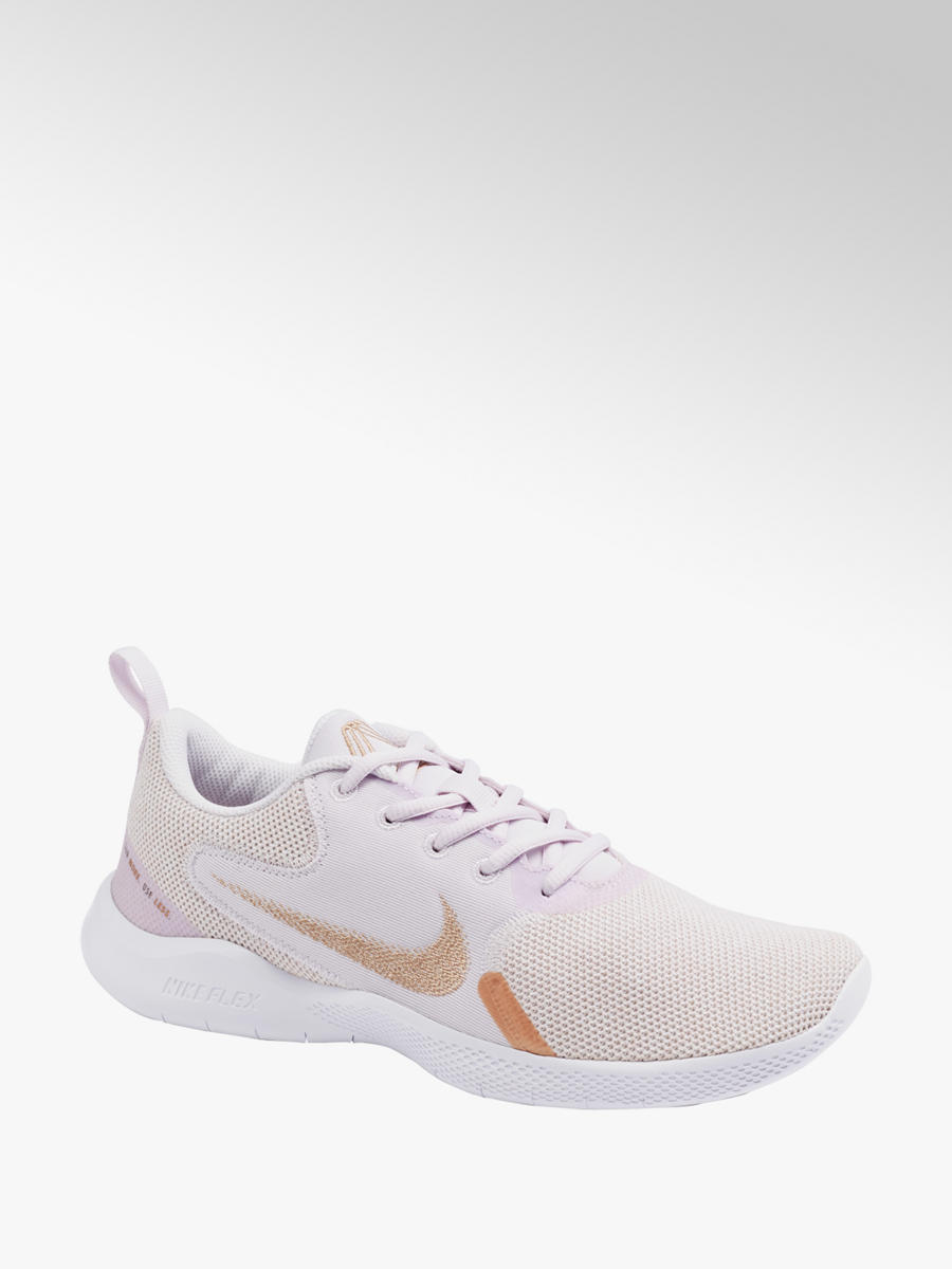 Béžovo-fialové tenisky Nike Flex Experience Run 10 -