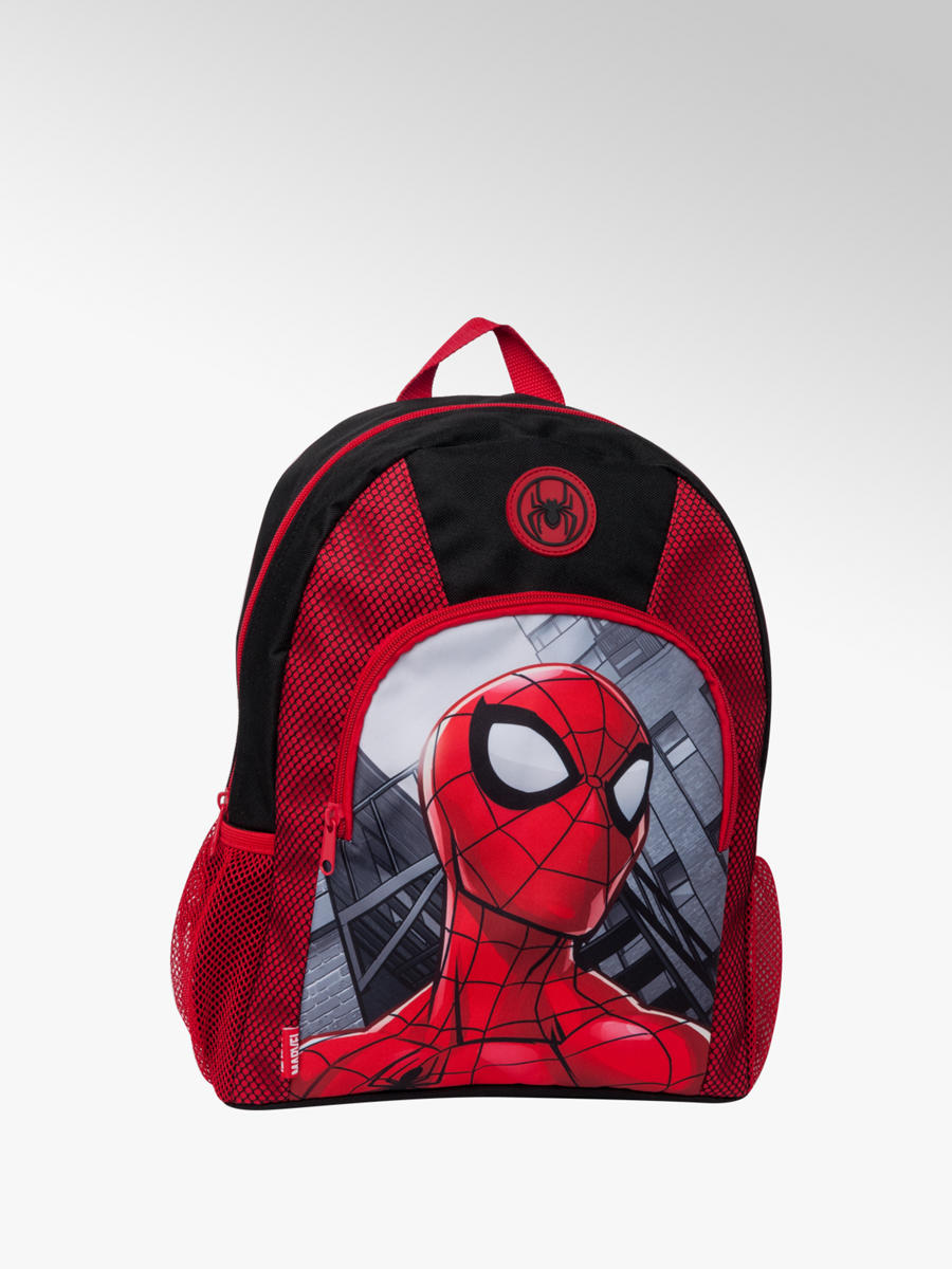 black spiderman backpack