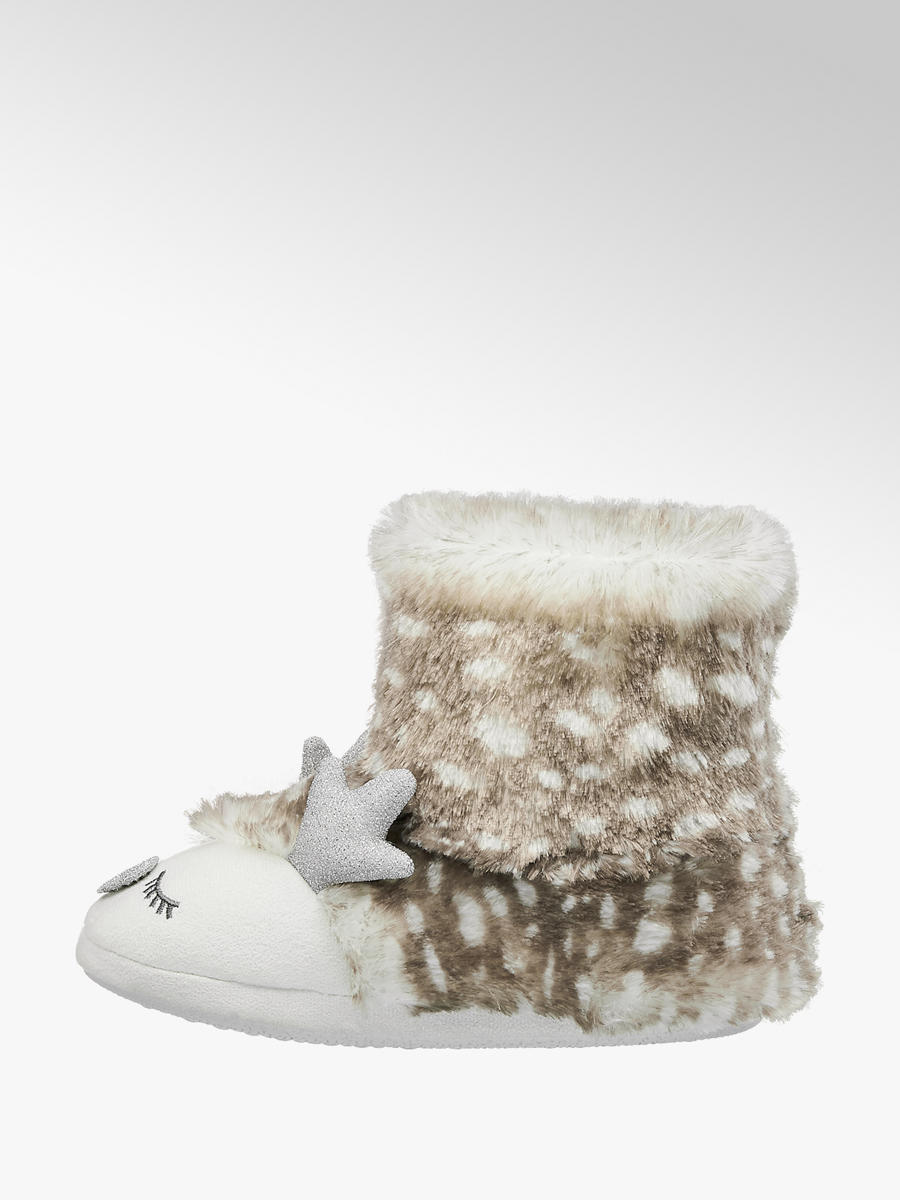 reindeer slipper boots