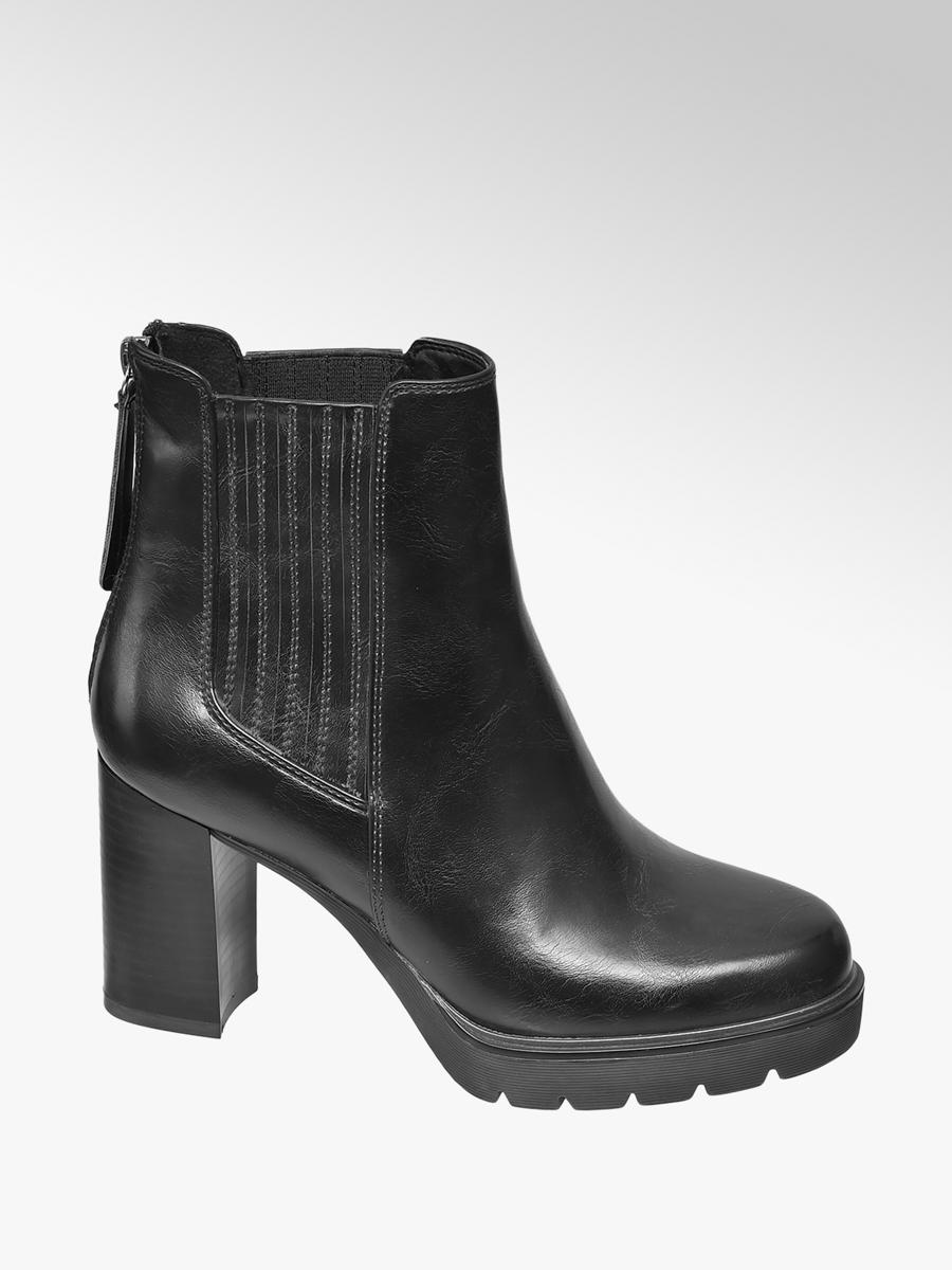 chunky heeled ankle boots