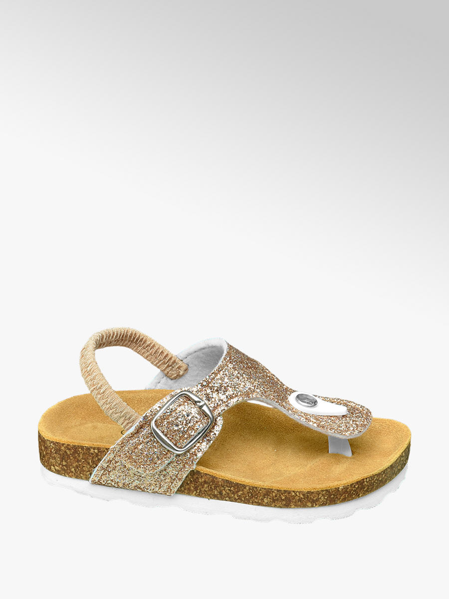 girls footbed sandals