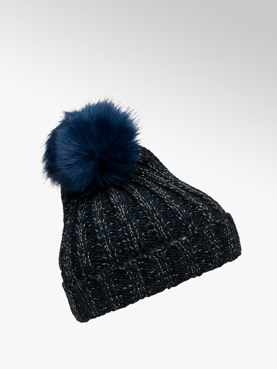 glitter bobble hat