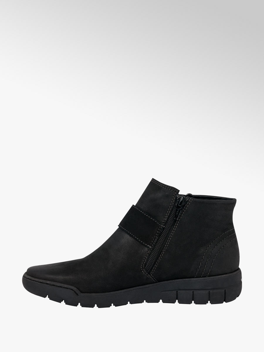 Easy Street Ladies Comfort Ankle Boots Black Deichmann
