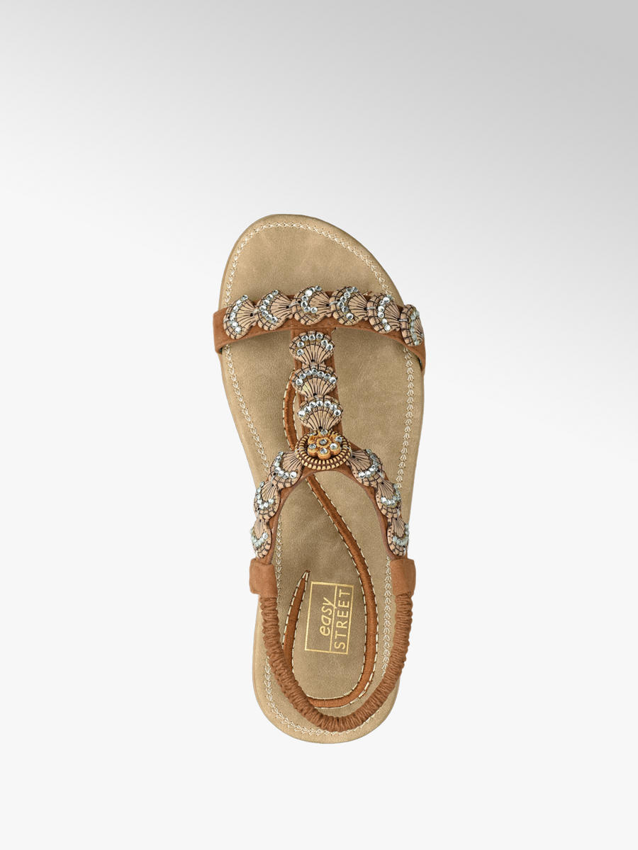 tan t bar shoes