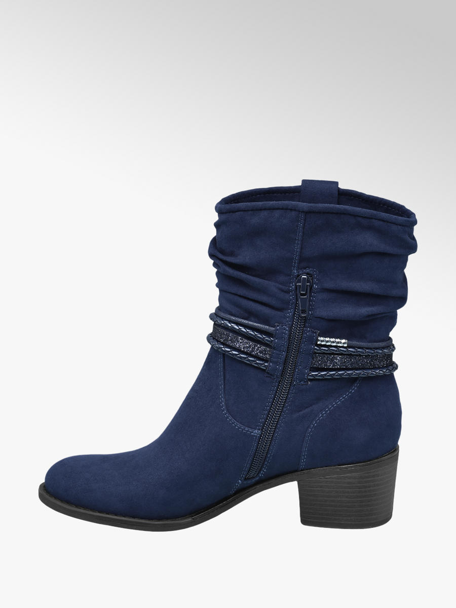 deichmann stiefeletten damen blau