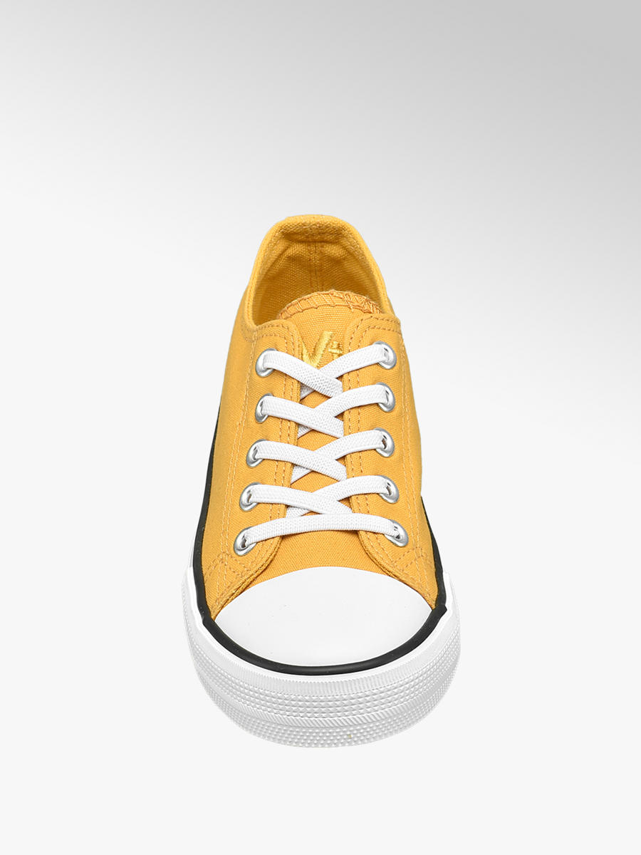 girls yellow trainers