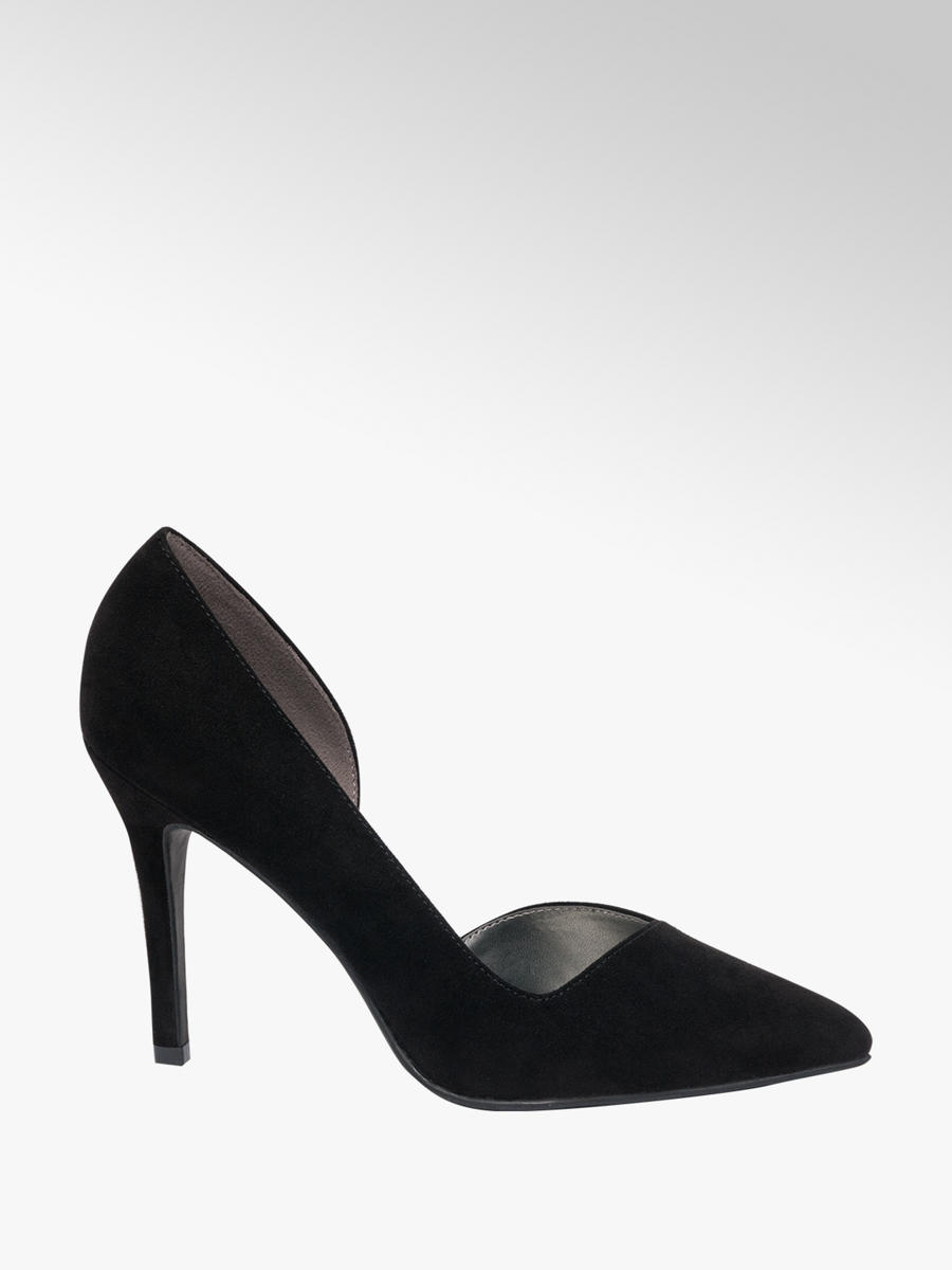 Graceland Ladies Court High Heels Black Deichmann