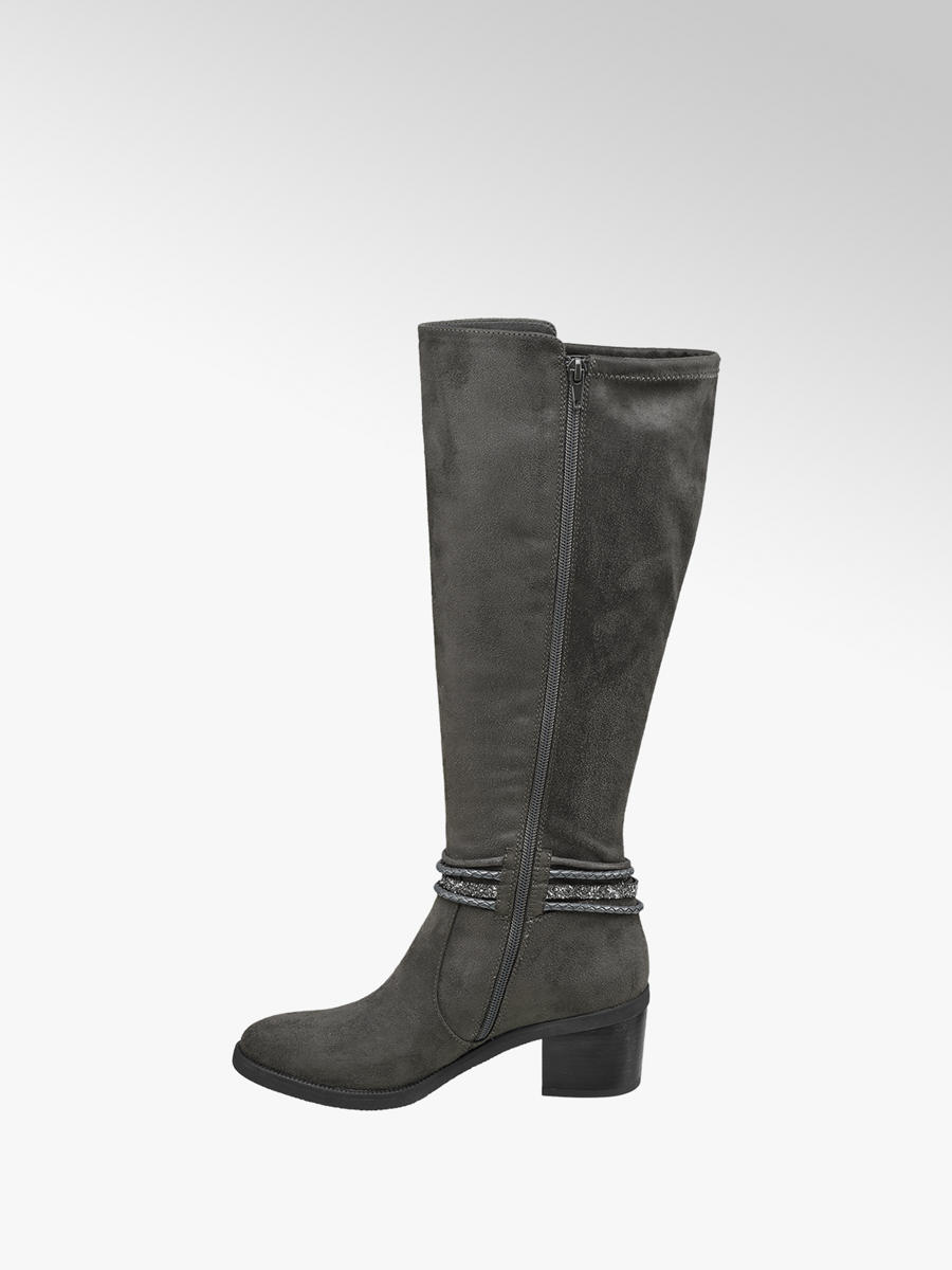 deichmann long leg boots