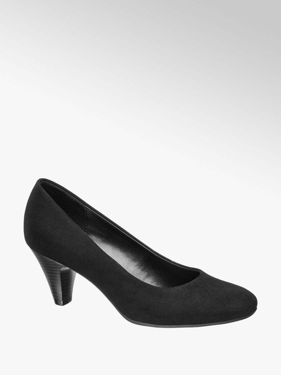 Graceland Ladies' Heeled Pumps in Black 