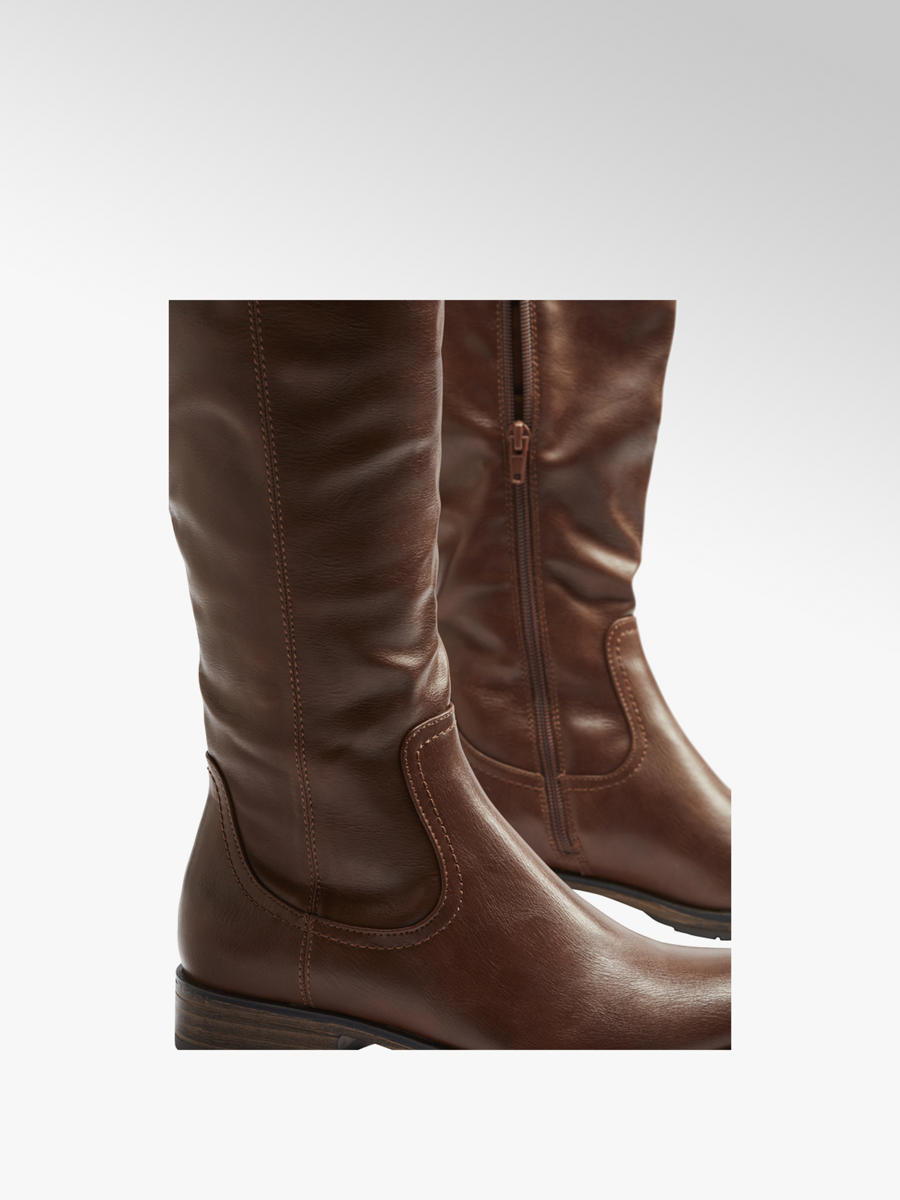 deichmann long leg boots