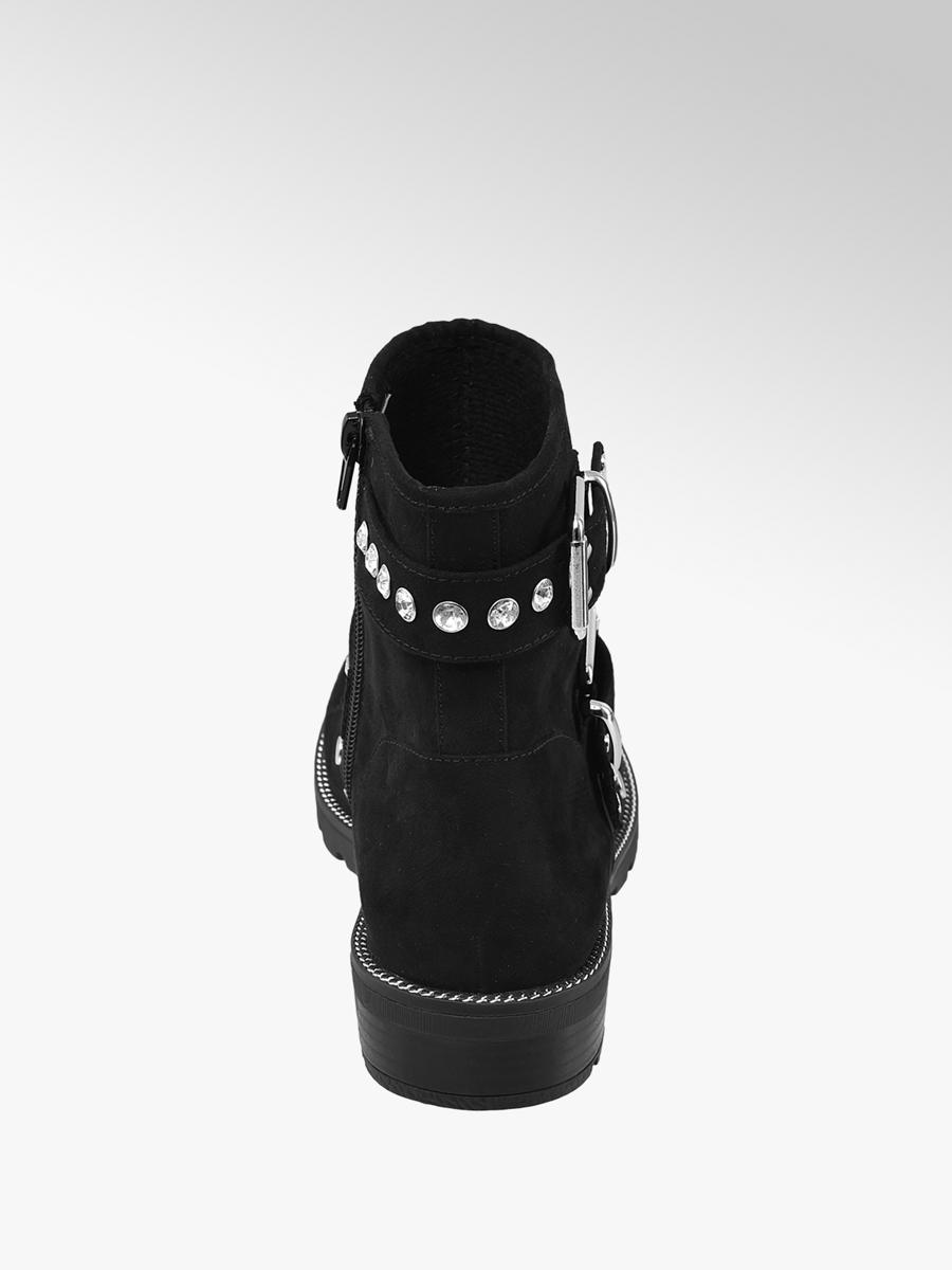 deichmann black ankle boots