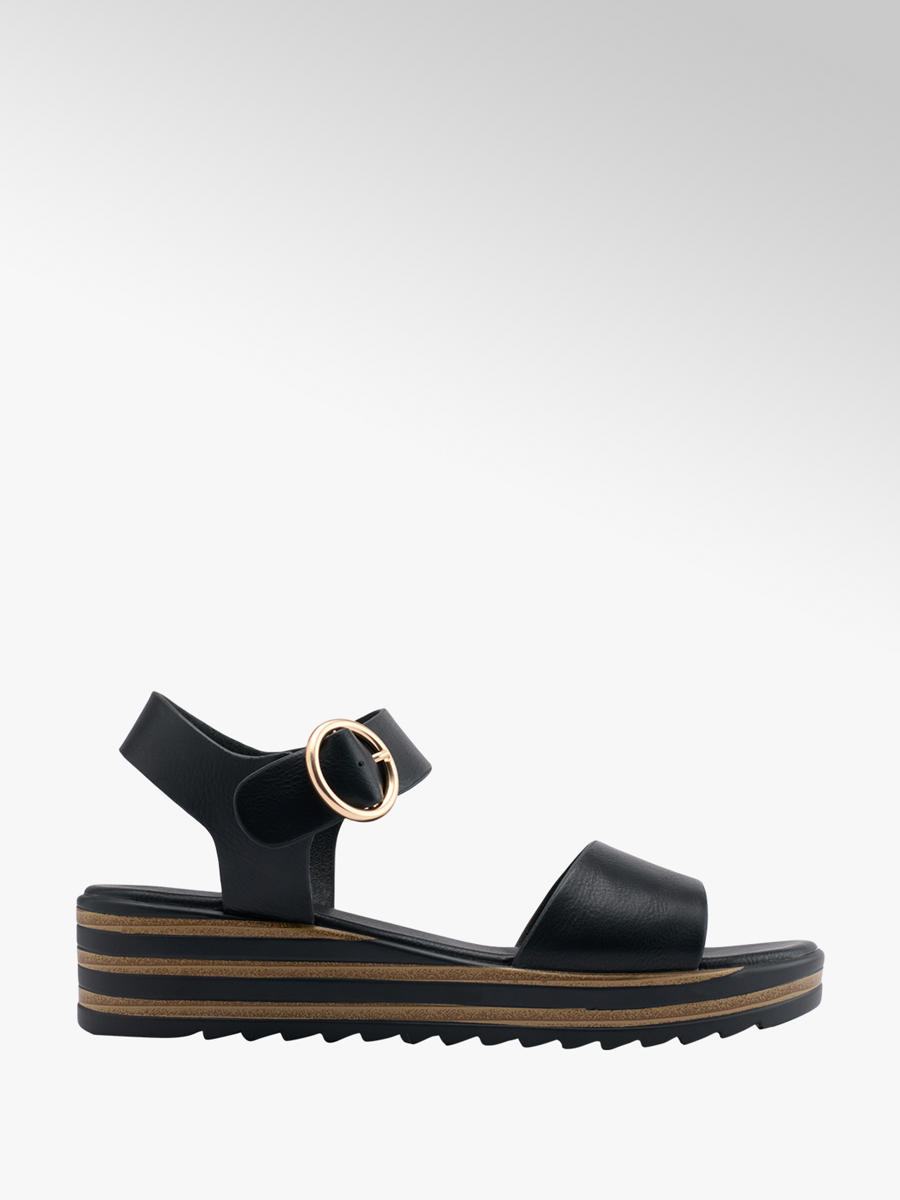 plateau sandalen deichmann