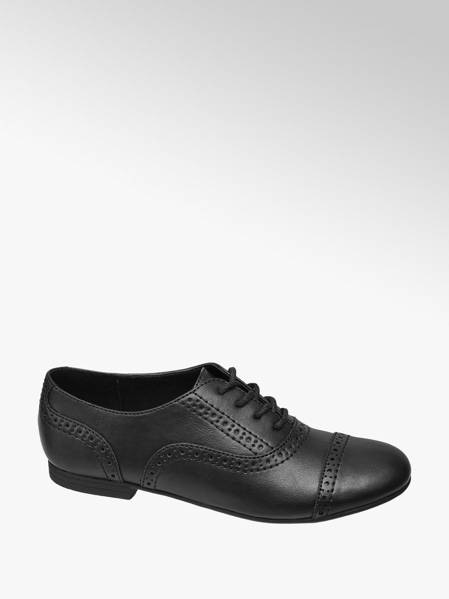 Black lace up brogues ladies clearance
