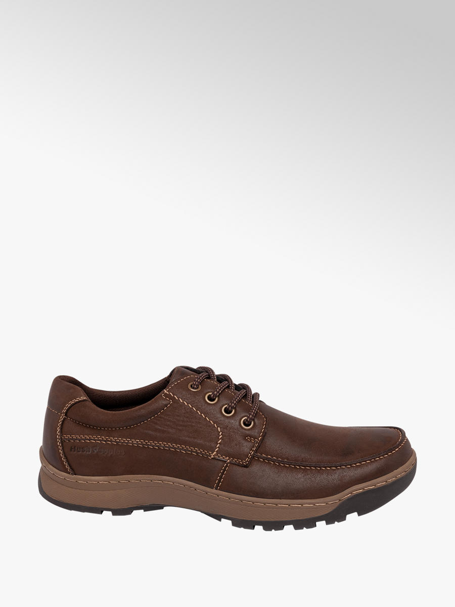 hush puppies brown casual shoes