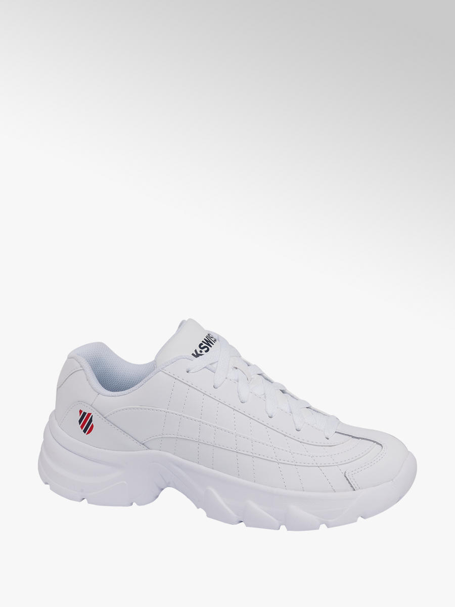 mens white chunky trainers