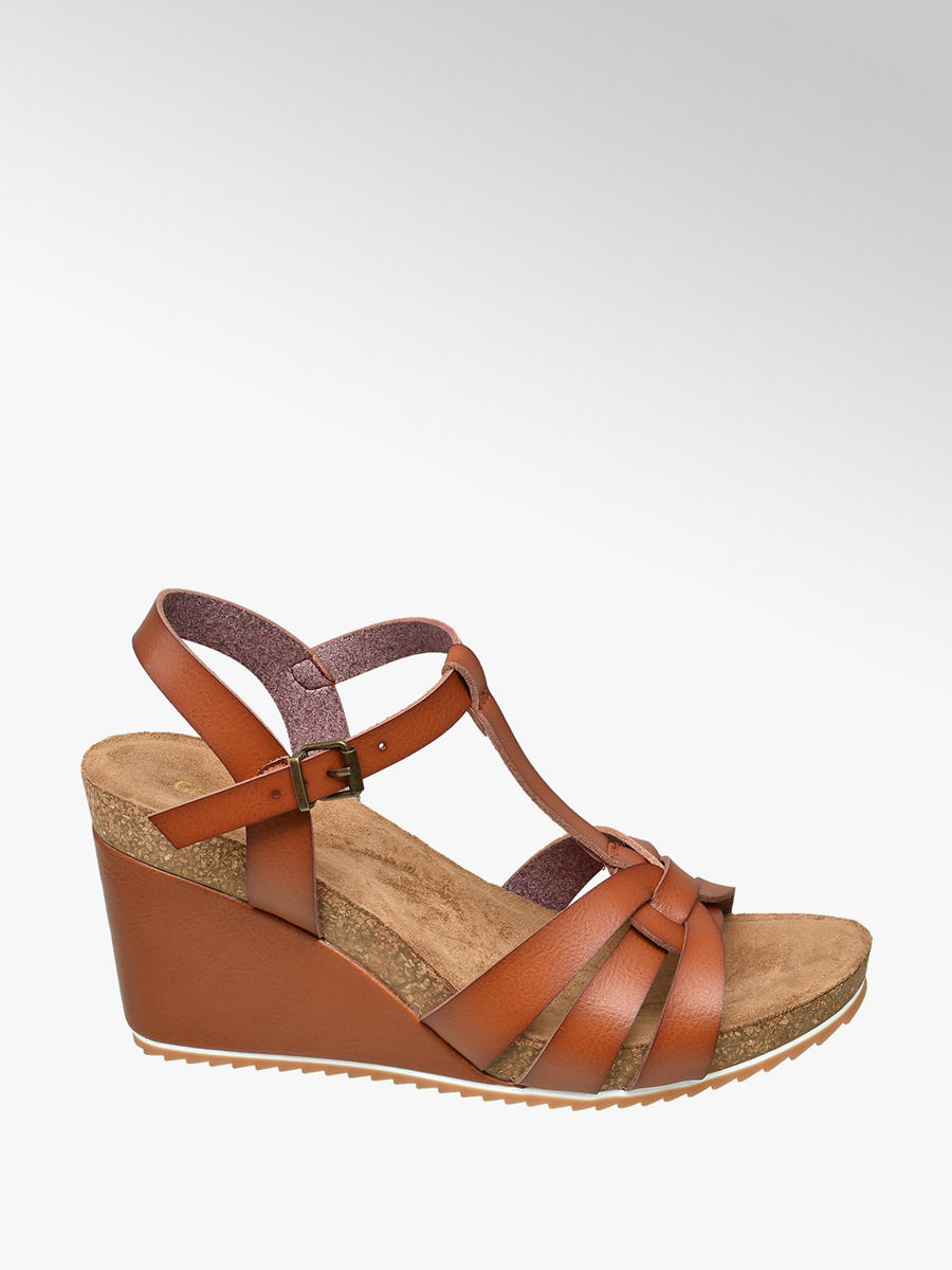 deichmann ladies wedge sandals