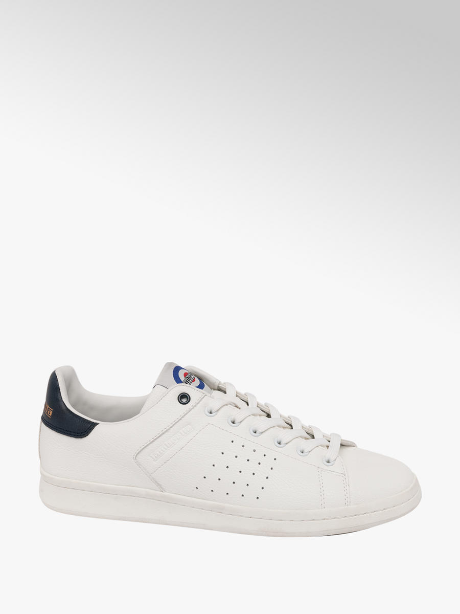 Lambretta Ashton Men S White Casual Lace Up Shoes Deichmann