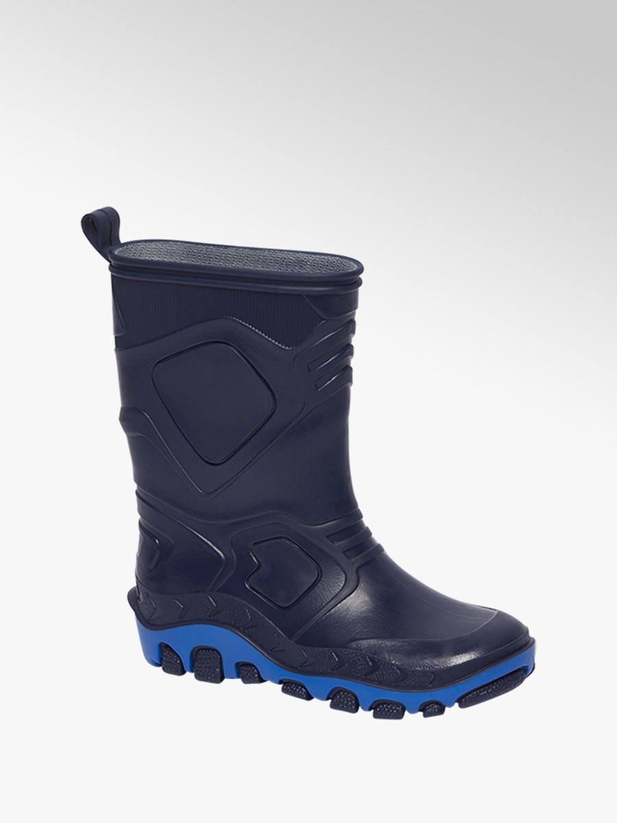 KIDS BOYS GIRLS CHILDRENS BLUE WELLINGTONS RAIN SPLASH WELLIES BOOTS SIZES 13-2