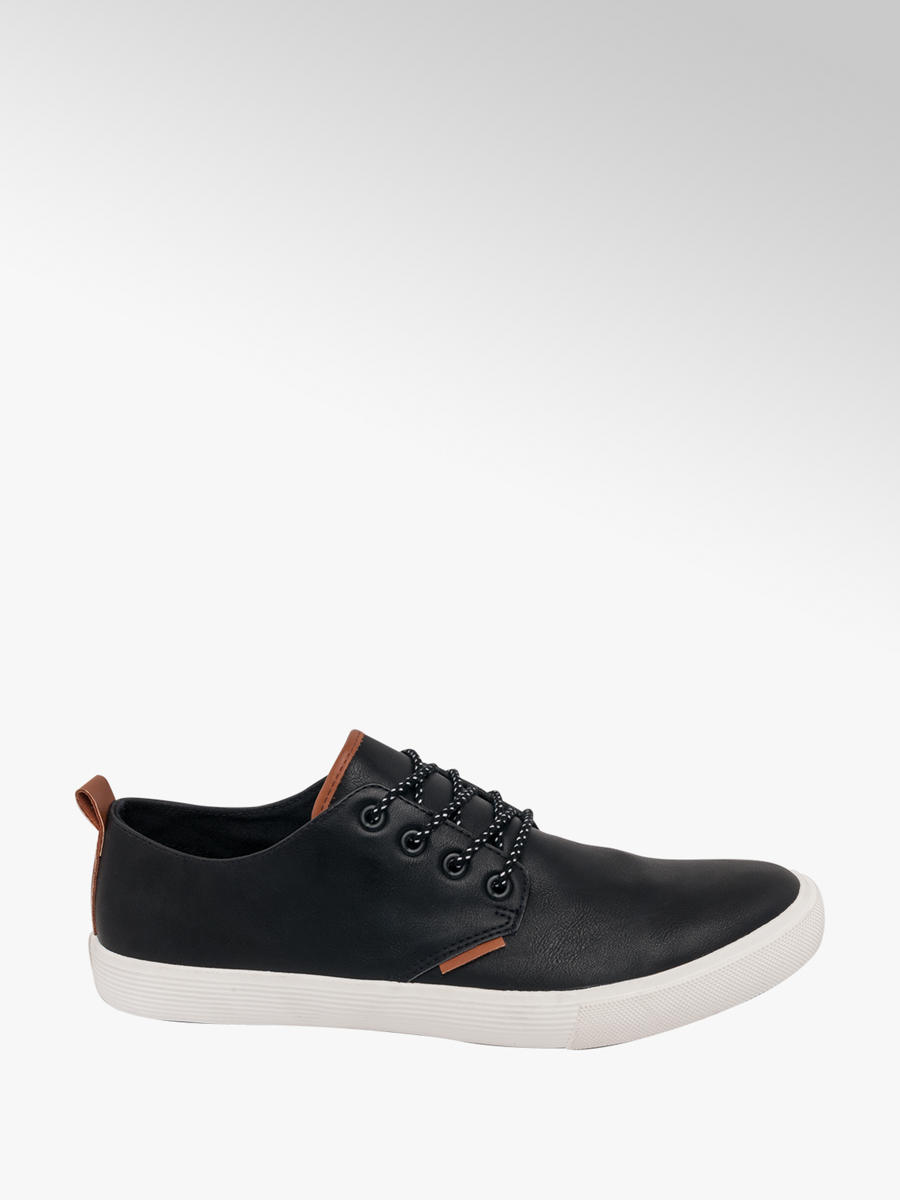 Memphis One Men S Black Casual Lace Up Shoes Deichmann