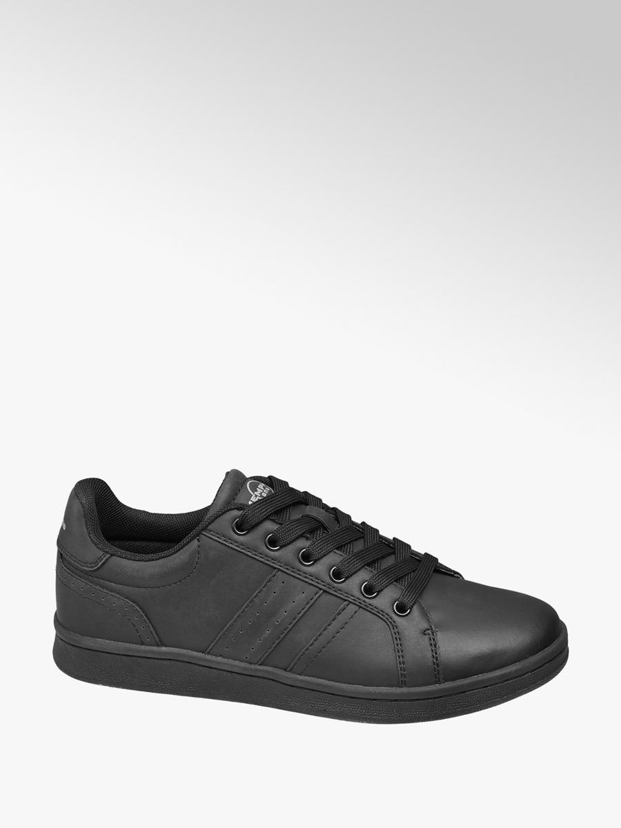 Deichmann Shoes Memphis One boy Teen Boys Black Lace-up Trainers black New