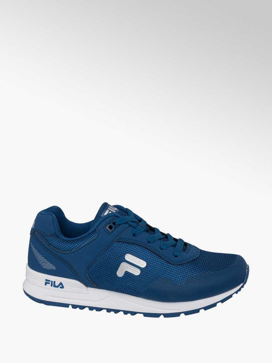 fila trainers blue