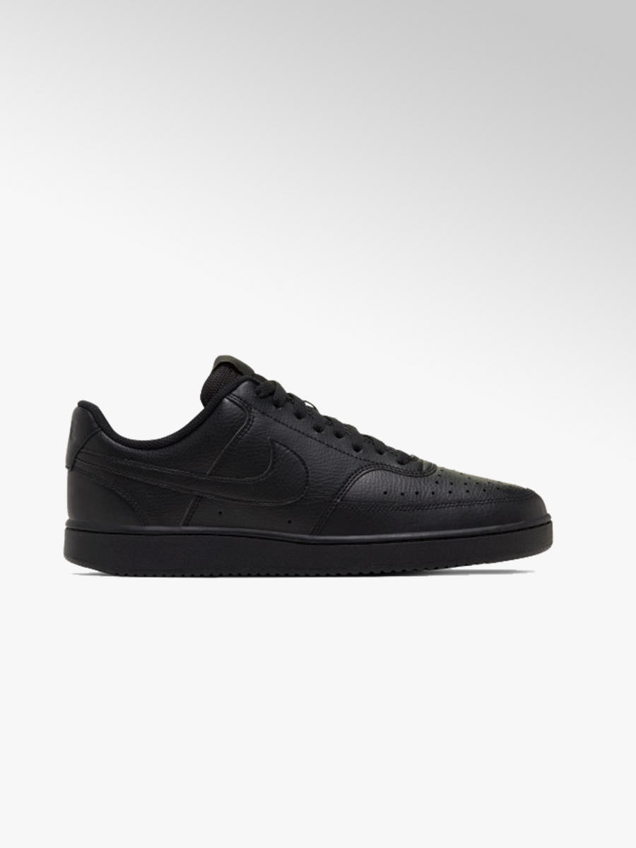Nike Men's Court Vision Low Trainers Black