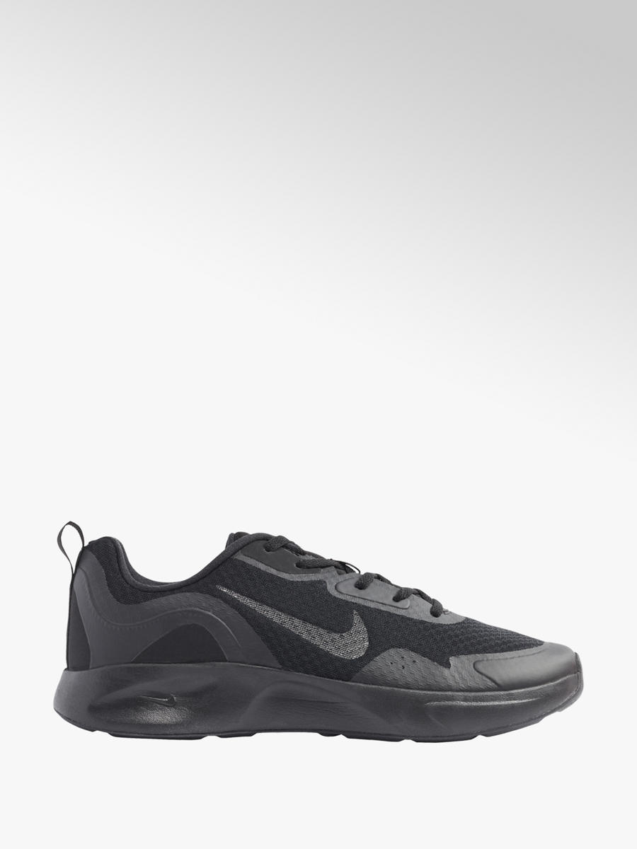 nike wear all day black trainers