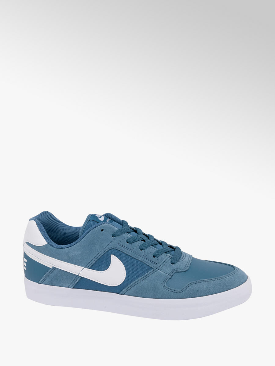 nike blue suede trainers
