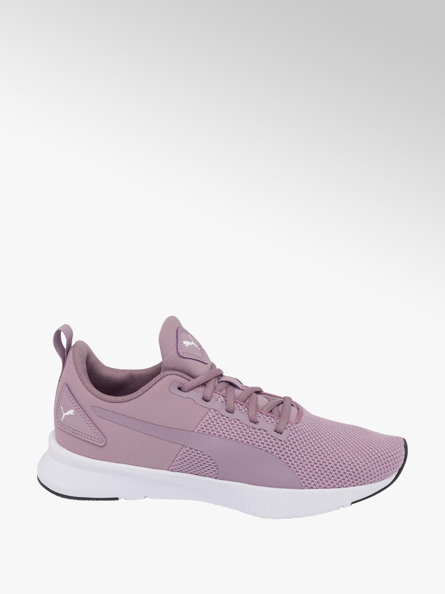 grey and pink puma trainers