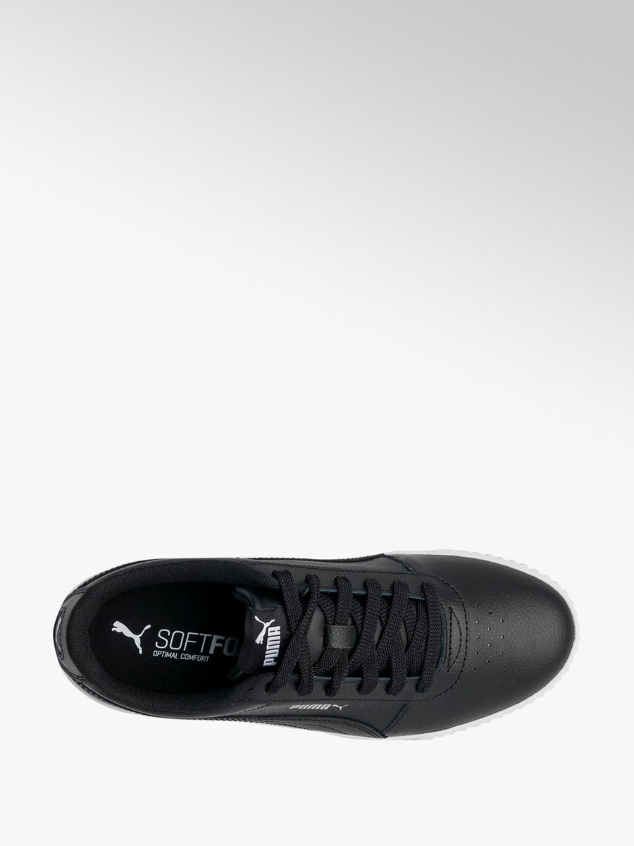 black leather sneakers ladies