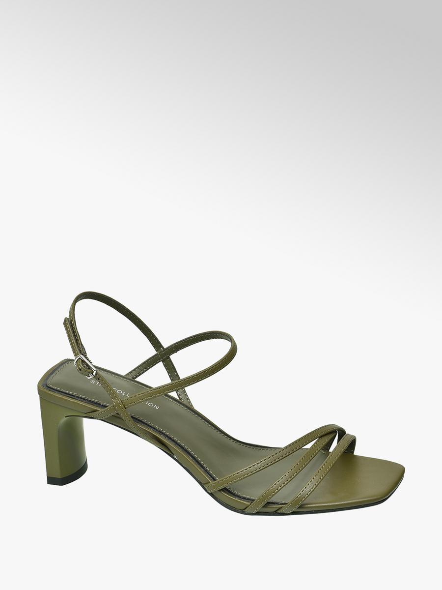 deichmann gold heels