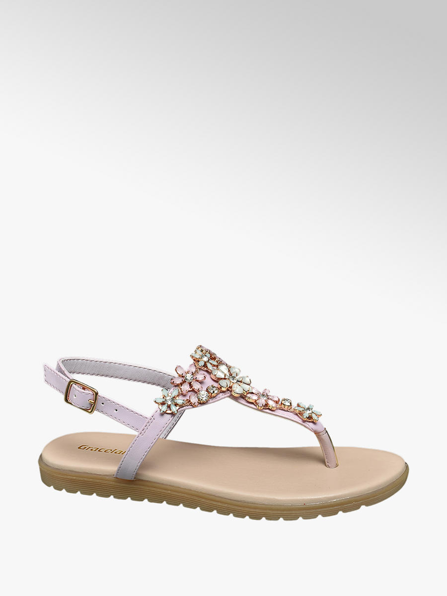 Sandale Von Graceland In Rosa Deichmann