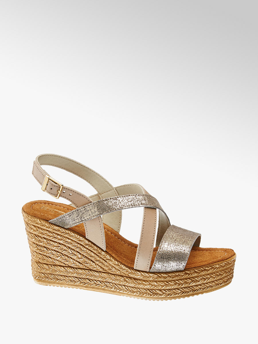sandalias de cuña