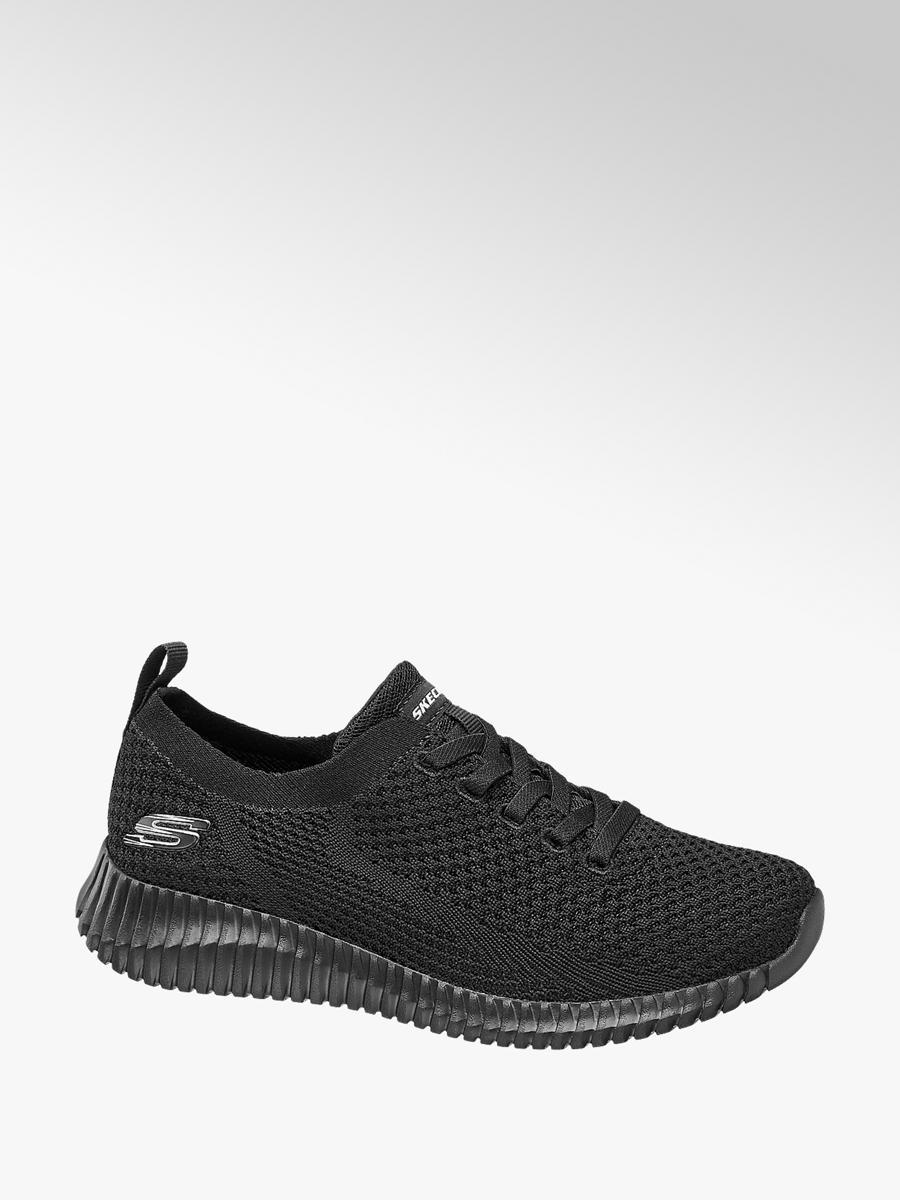 Skechers Ladies Slip-on Trainers Black |Deichmann