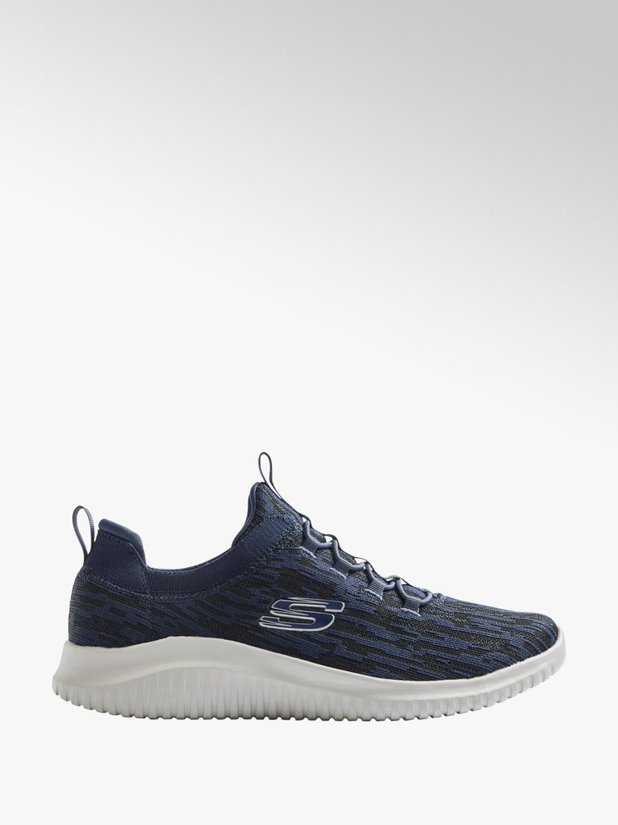 skechers mens slip on trainers
