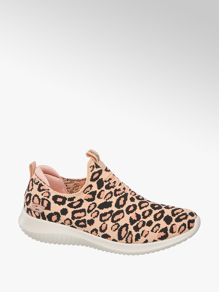 skechers leo print